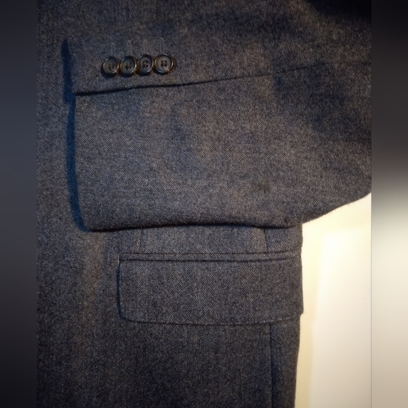 Jacket  dark gray %100 Wool - Picture 6 of 6